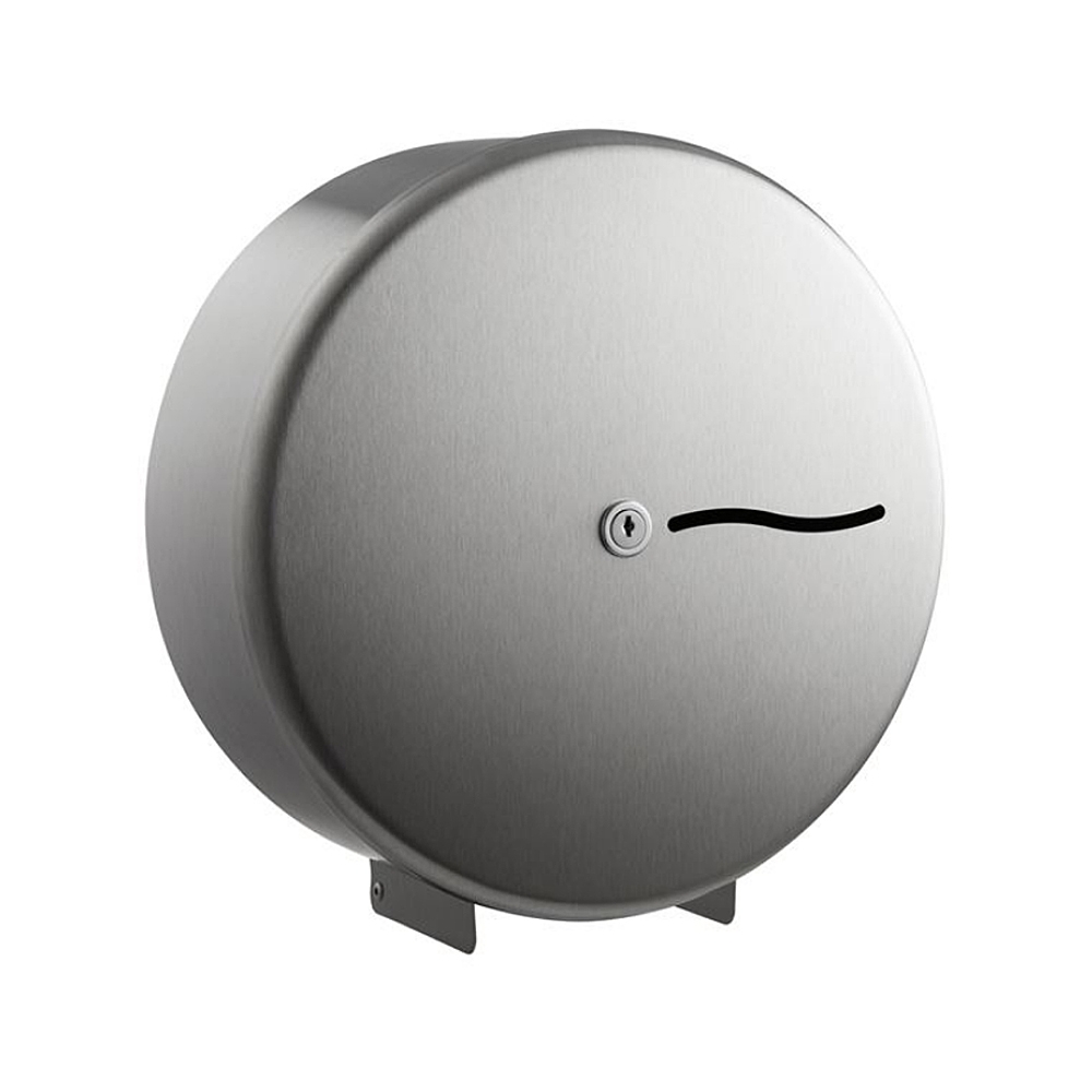 Jumbo Toilet Roll Holder Stainless Steel Bushboard